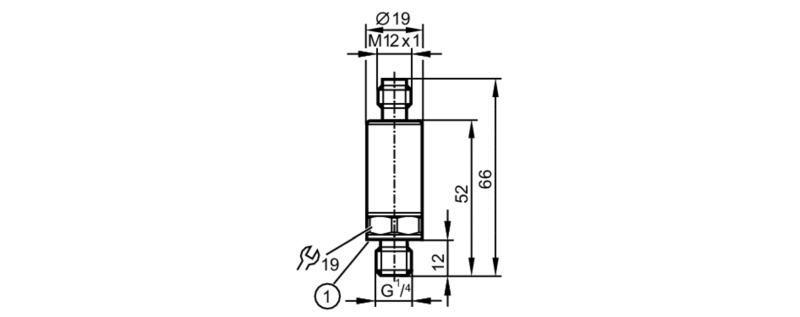 Датчик давления с IO-Link PV7060 Ifm electronic
