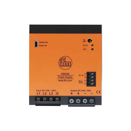 Блок питания 24 V DC, импульсный E84036 Ifm electronic